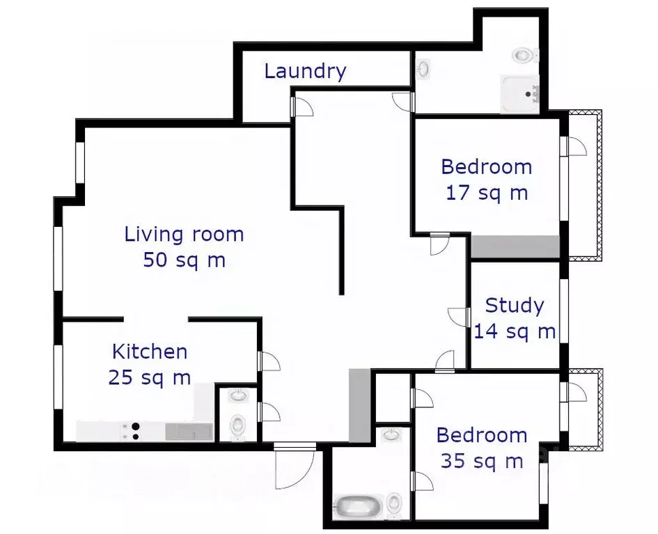 4-к кв. Москва Страстной бул., 10к1 (177.0 м) - Фото 1