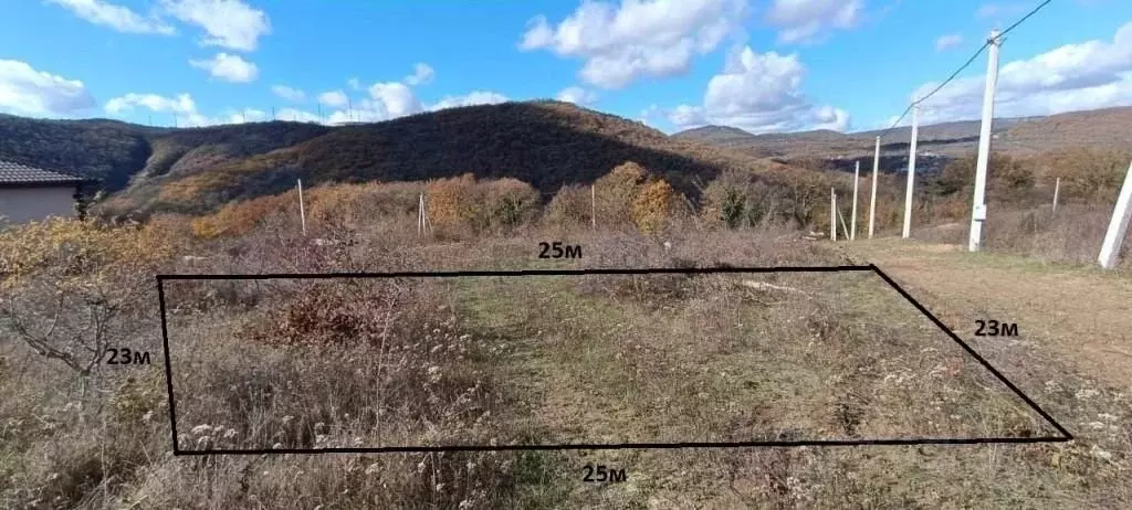 Участок в Краснодарский край, Новороссийск городской округ, с. ... - Фото 1