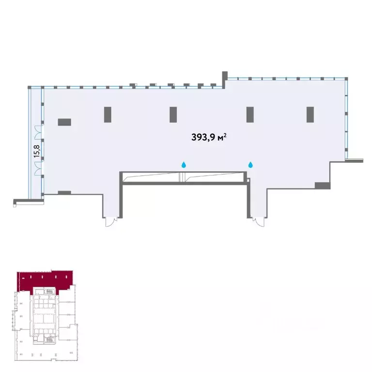 Офис в Москва Кинематографический кв-л,  (410 м) - Фото 2