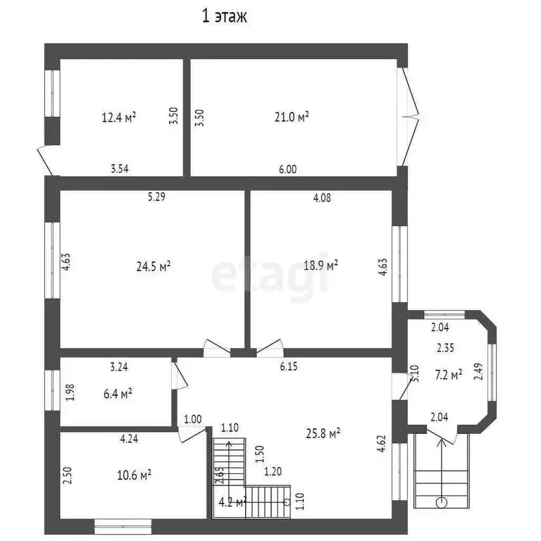 Дом в Тюмень, микрорайон Энтузиастов, Уренгойская улица (191.6 м) - Фото 1