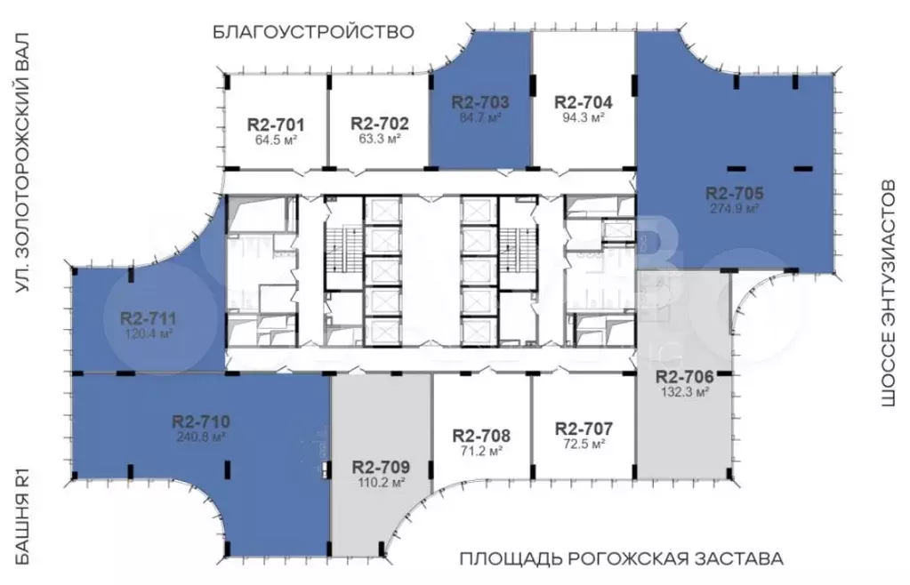 Продам офисное помещение, 84.7 м - Фото 0