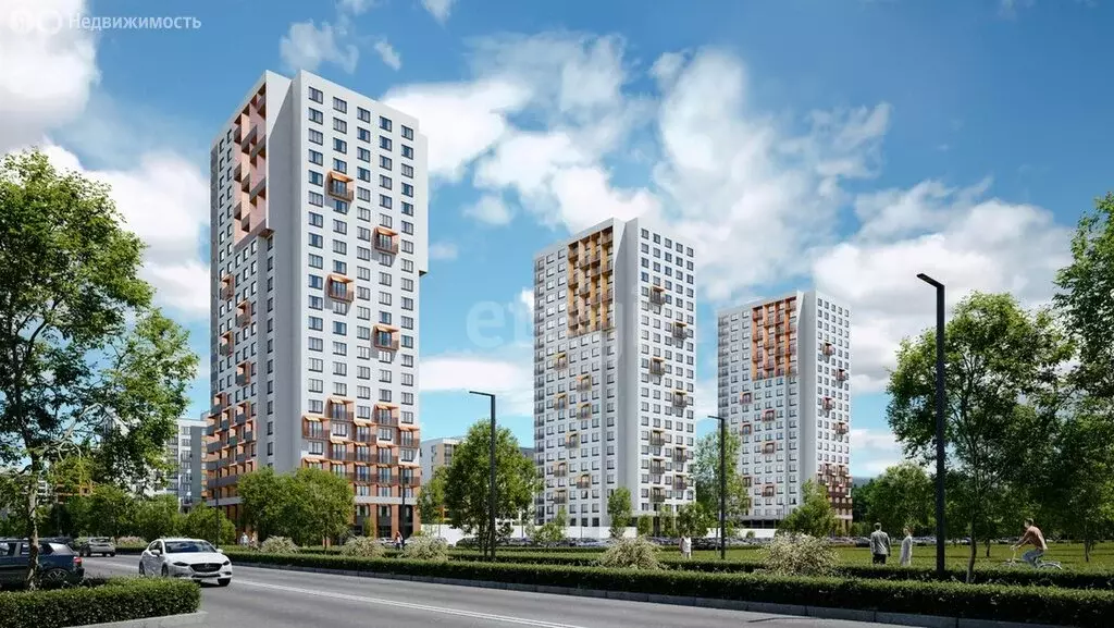 1-комнатная квартира: Тюмень, жилой комплекс Отличие (40 м) - Фото 1