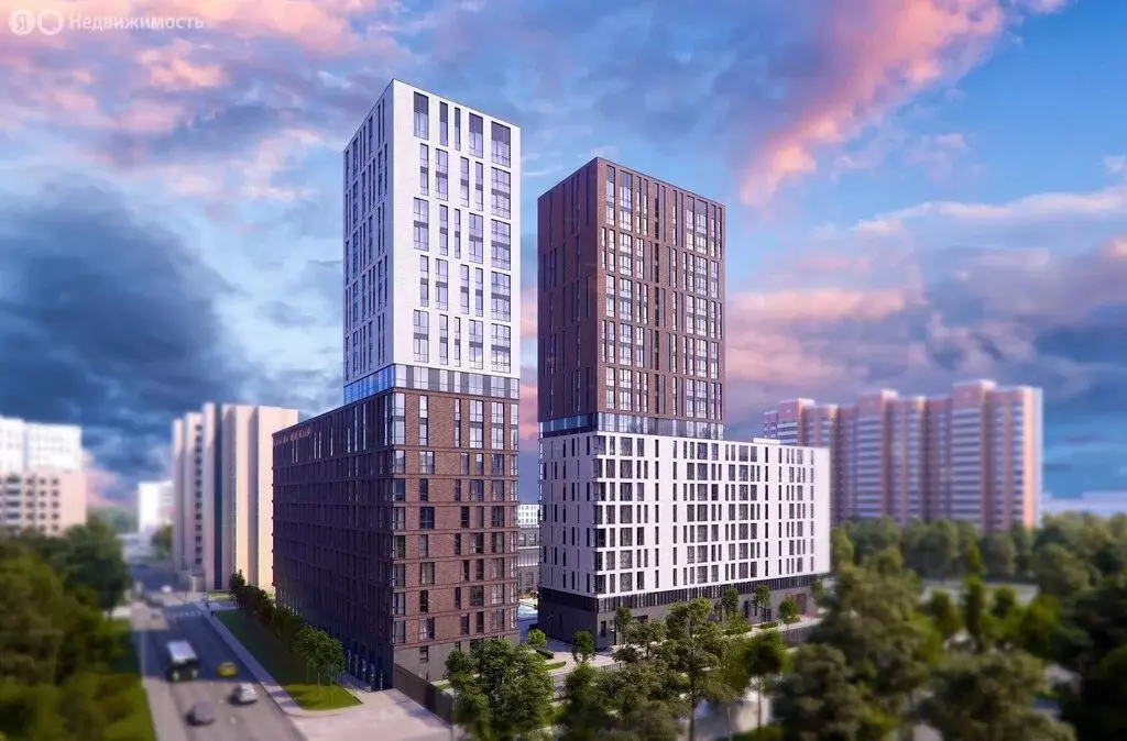 1-комнатная квартира: Москва, Лермонтовская улица, 1 (40 м) - Фото 1