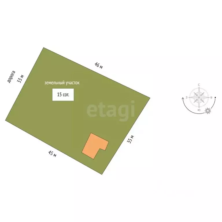 Дом в Саха (Якутия), Якутск Марха мкр, ул. Комарова, 1/2 (60 м) - Фото 1