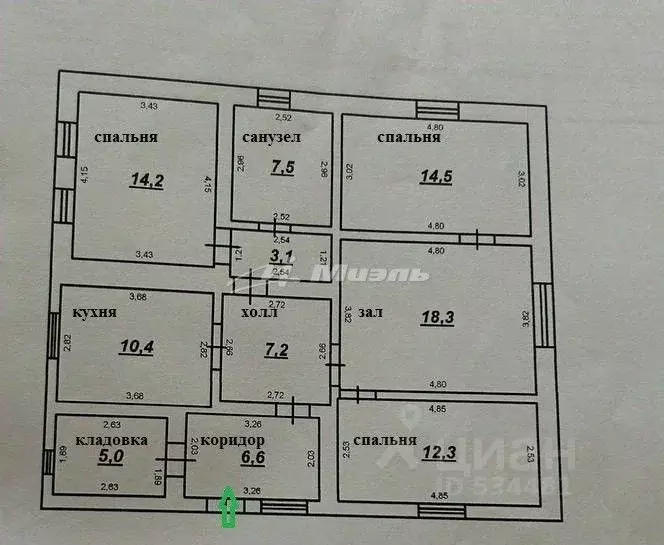 Дом в Крым, Раздольненский район, Ковыльновское с/пос, с. Сенокосное ... - Фото 2