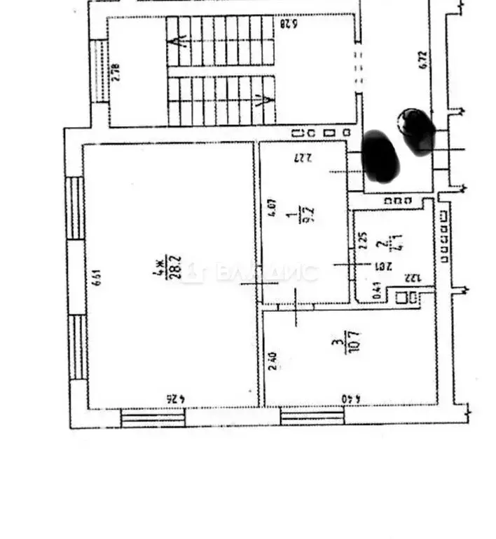 1-комнатная квартира: Балтийск, улица Н. Каплунова, 11 (70 м) - Фото 1