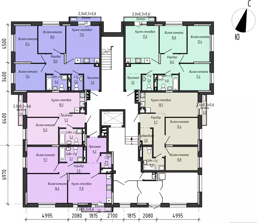 2-к кв. Удмуртия, Завьяловский район, с. Первомайский ул. Строителя ... - Фото 2