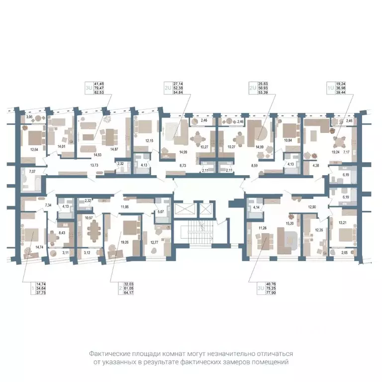 3-к кв. Башкортостан, Уфа ул. Пархоменко, 156Ж (80.8 м) - Фото 2
