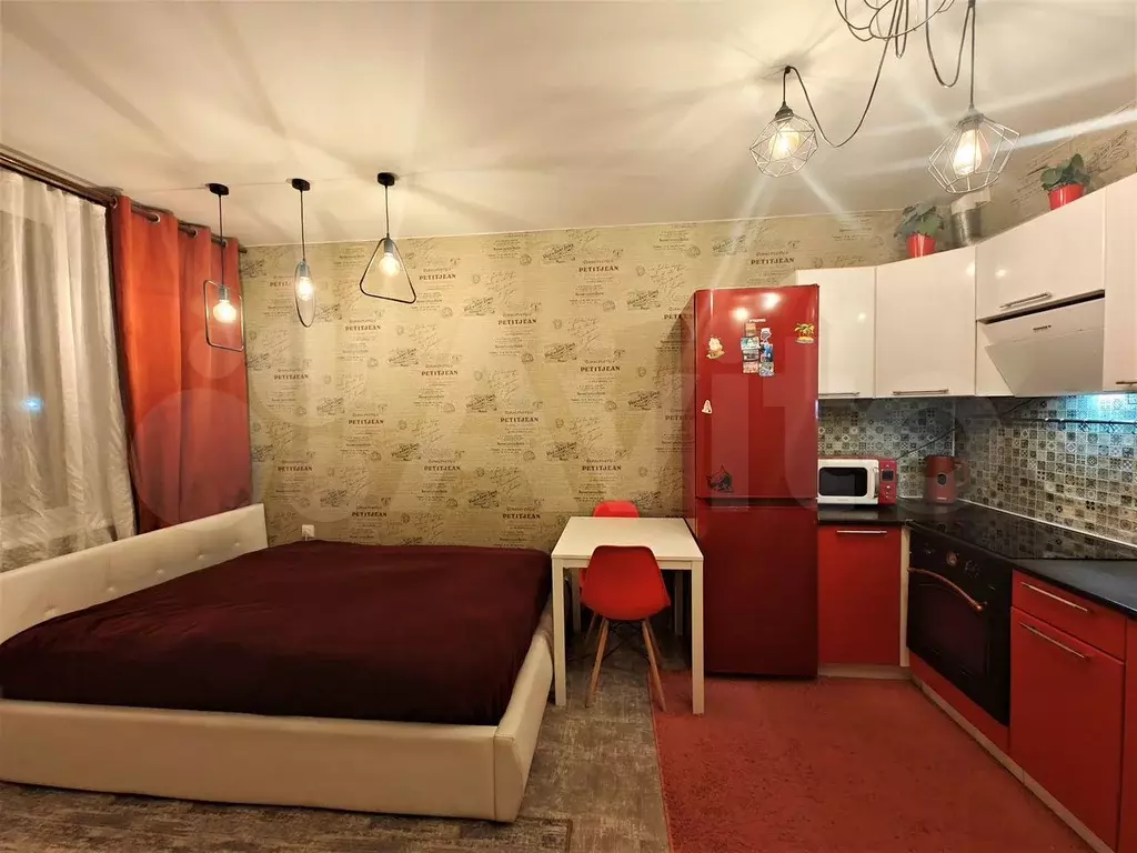 Квартира-студия, 25 м, 1/16 эт. - Фото 1