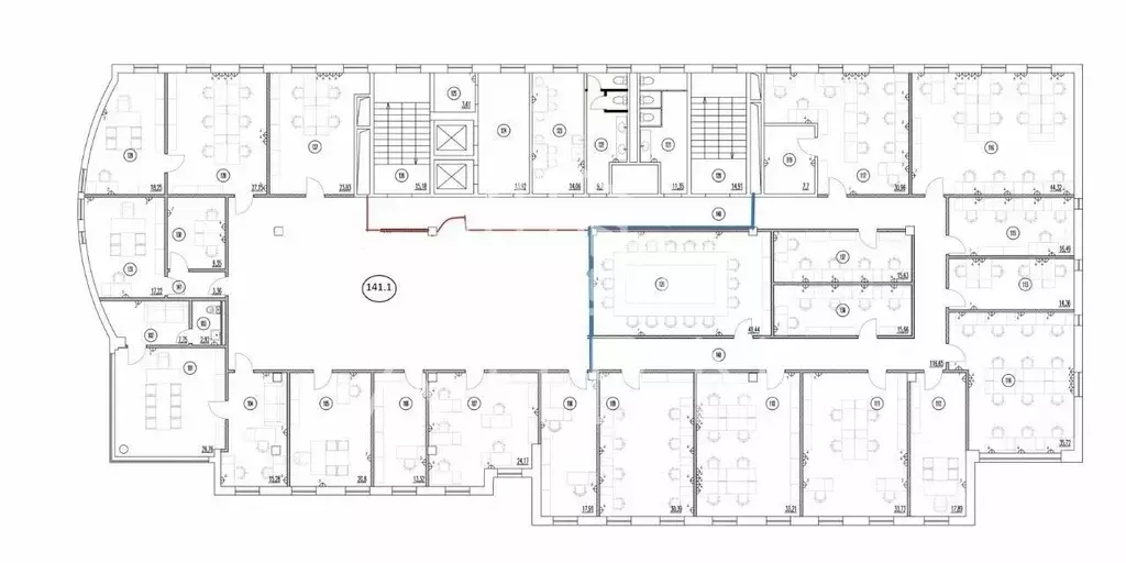 Офис в Москва ул. Бахрушина, 32С1 (424 м) - Фото 1