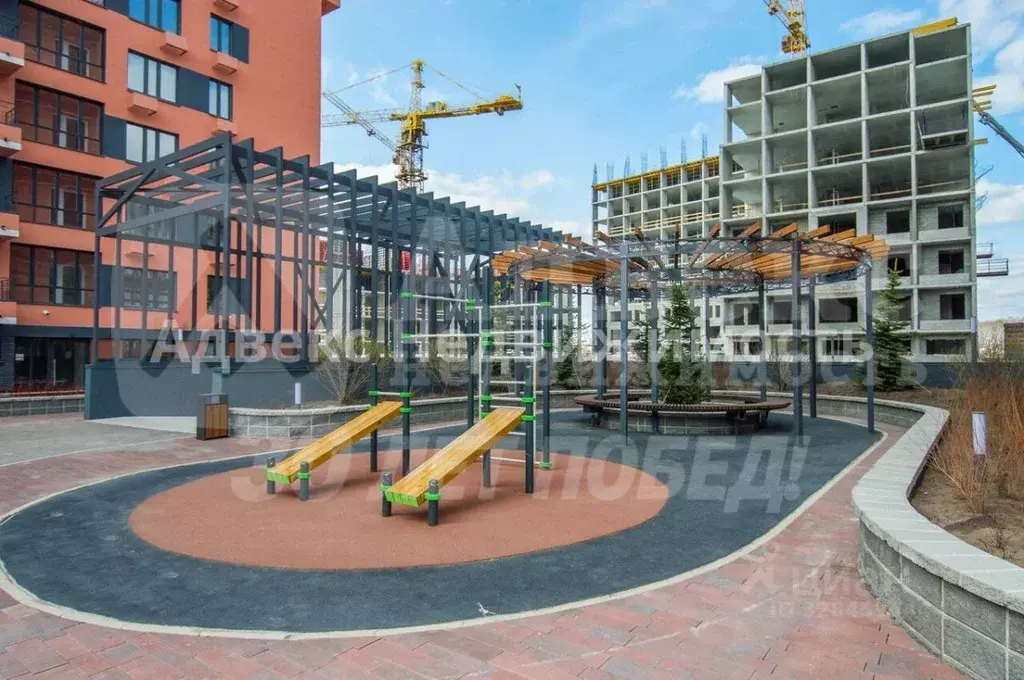 1-к кв. Тюменская область, Тюмень ул. Пожарных и Спасателей, 14 (41.2 ... - Фото 2