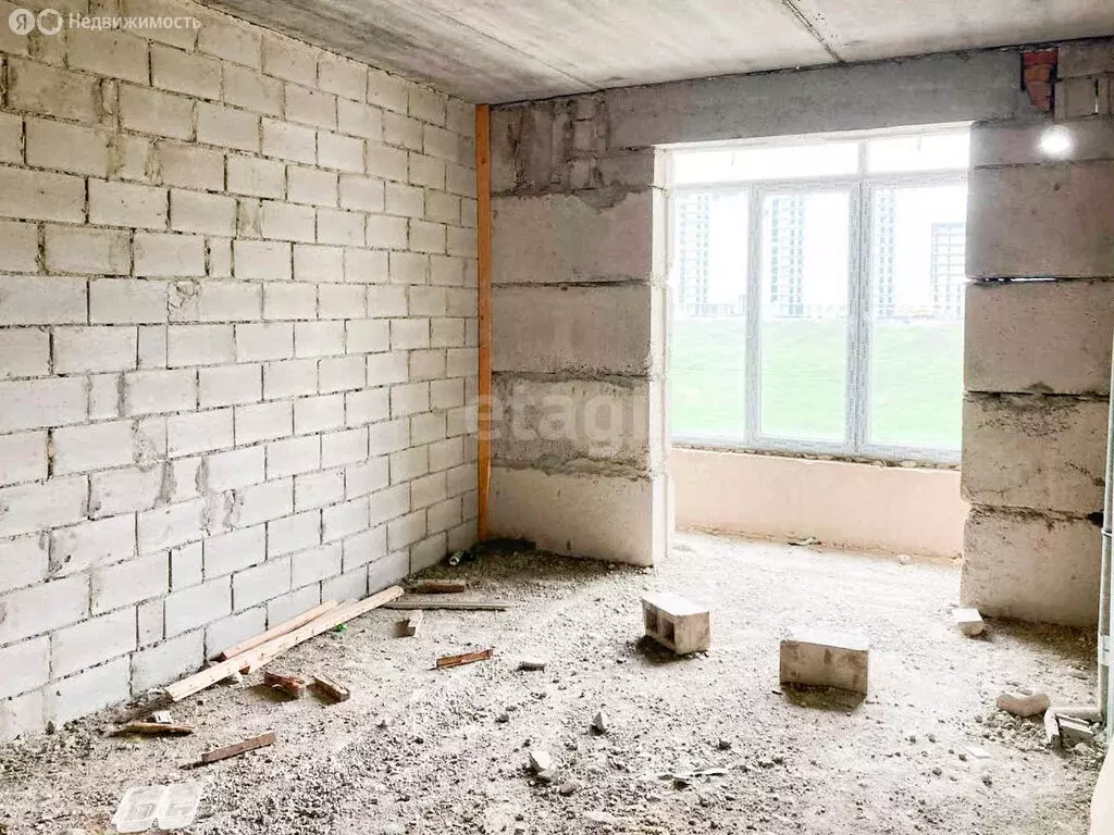 1-комнатная квартира: Чегем, улица имени М.В. Сижажева, 1к28 (48.9 м) - Фото 1