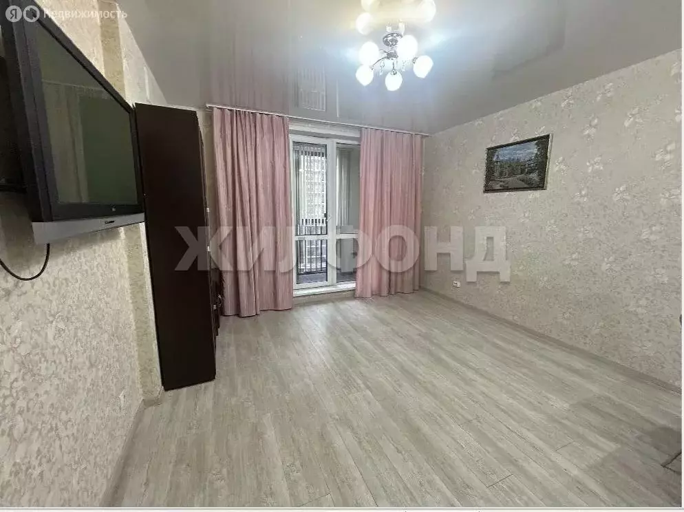 Квартира-студия: Новосибирск, улица Дуси Ковальчук, 248 (32.5 м) - Фото 1