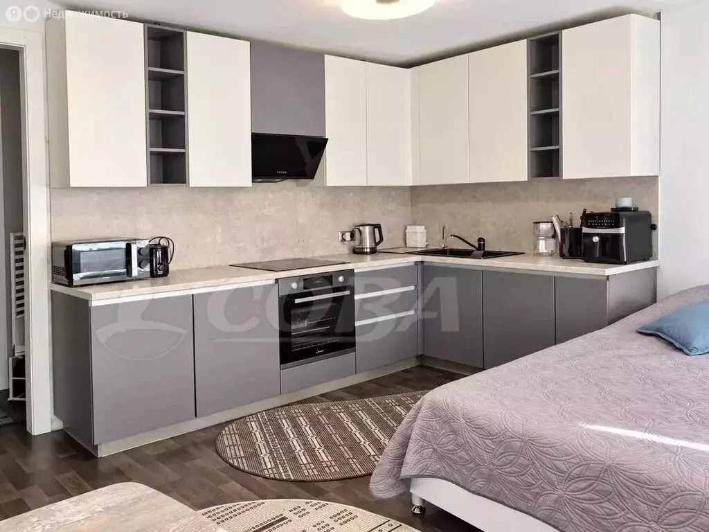 Квартира-студия: Тюмень, улица Павла Никольского, 4 (28.5 м) - Фото 1
