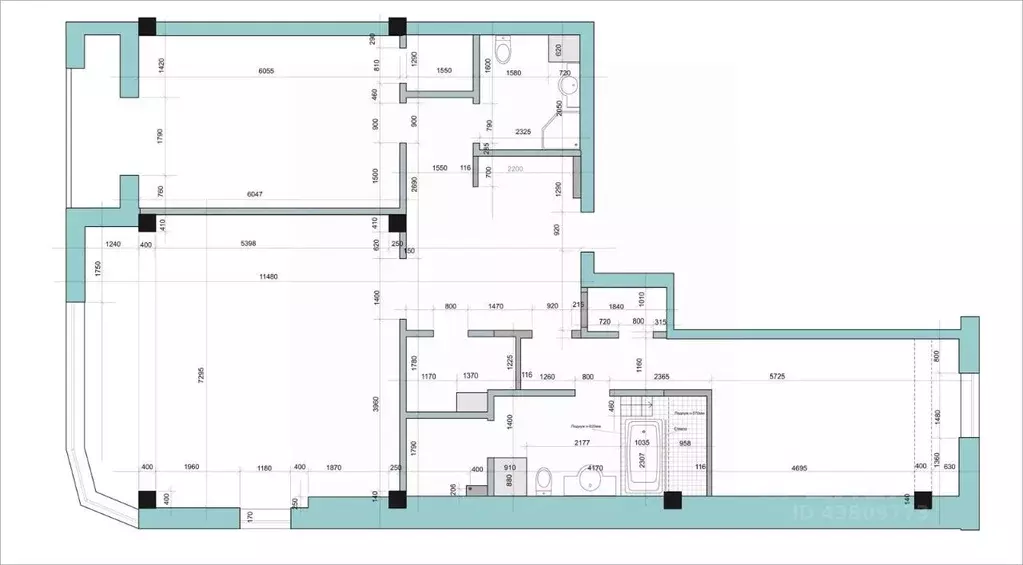 3-к кв. Санкт-Петербург Вязовая ул., 10 (150.0 м) - Фото 1