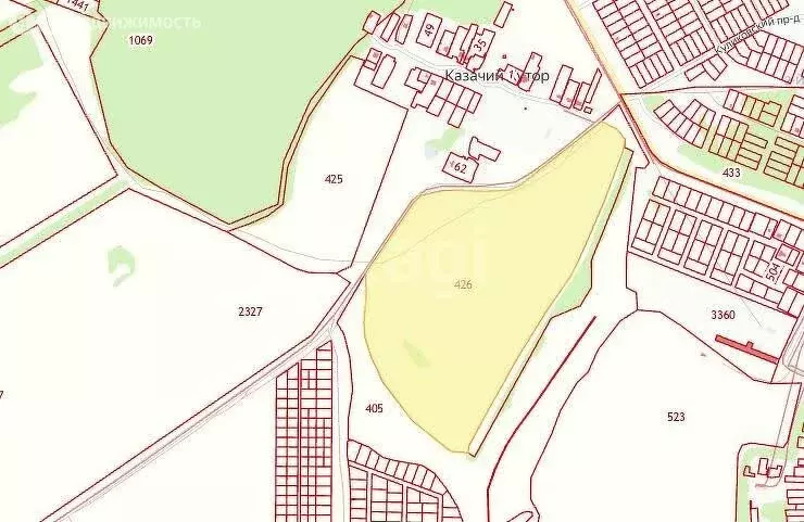 Участок в Тула, Центральный территориальный округ (2905 м) - Фото 1