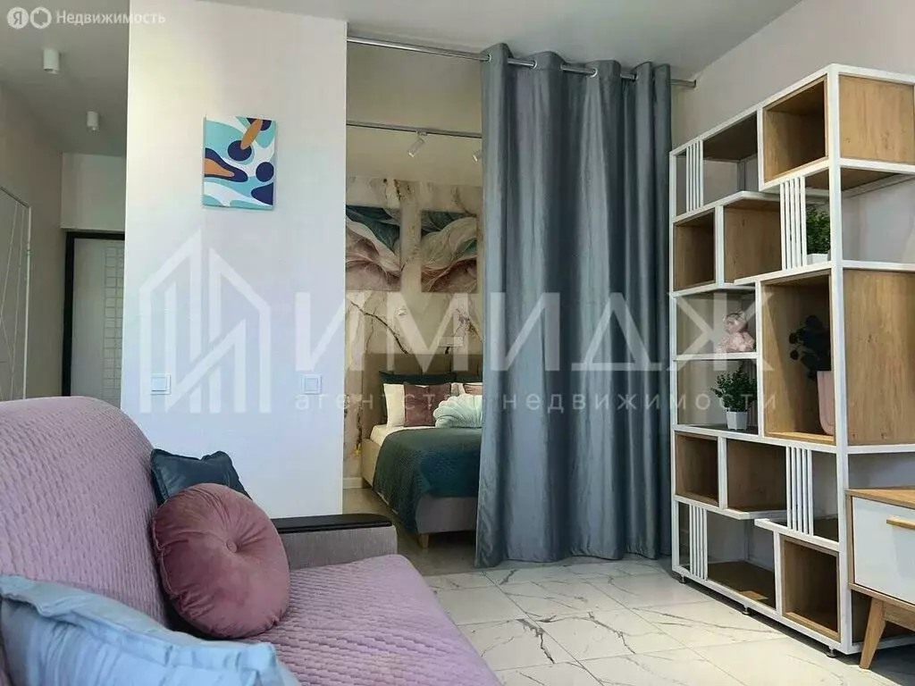 Квартира-студия: Сириус, улица Акаций, 34к3 (32 м) - Фото 1