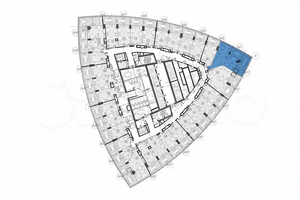 Офис, 117 м Москва-Сити - Фото 1
