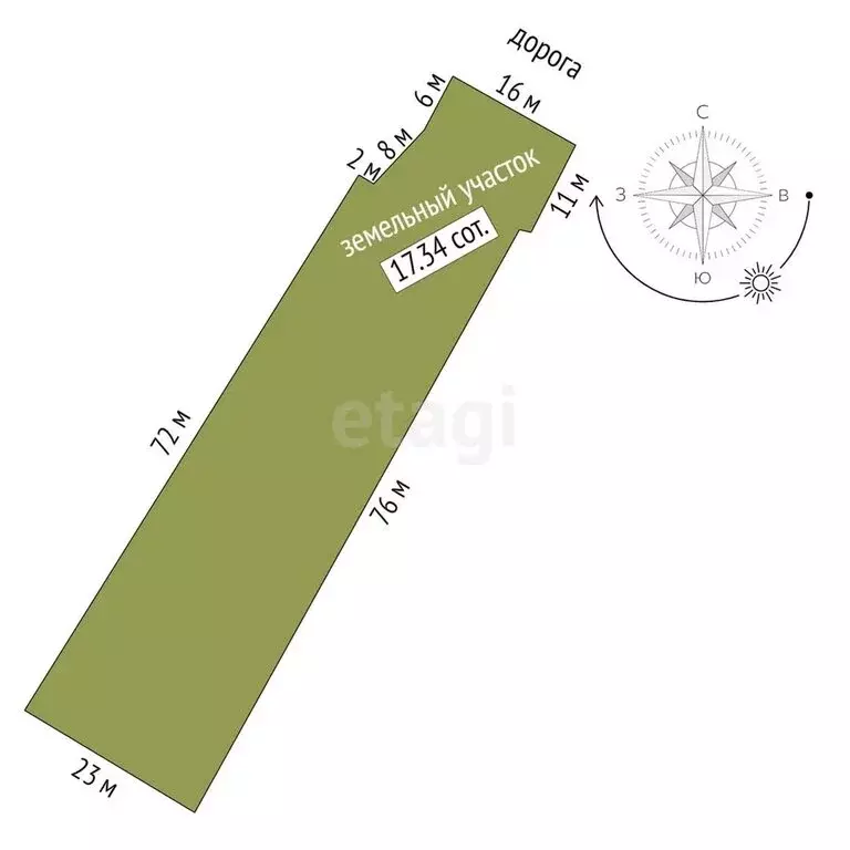 Дом в село Тимохинское, Новый переулок (38.6 м) - Фото 1