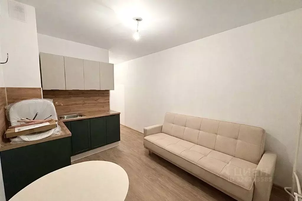 Студия Тверская область, Тверь ул. Медовая, 9к6 (17.0 м) - Фото 1