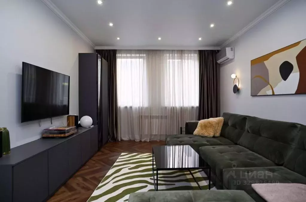 3-к кв. Татарстан, Казань ул. Адоратского, 1Б (84.0 м) - Фото 2