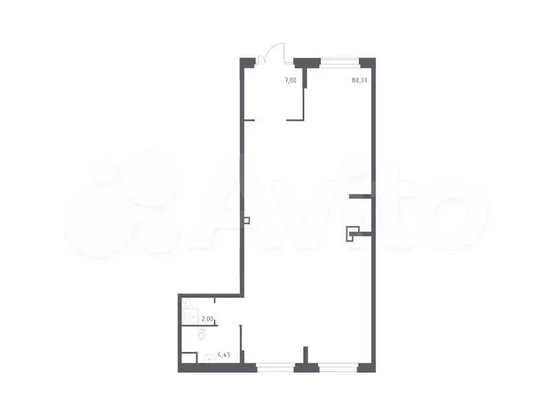 Продам помещение свободного назначения, 93.5 м - Фото 0
