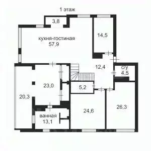 6-к кв. Санкт-Петербург Шувалово тер., ул. Береговая, 27к1 (362.2 м) - Фото 0