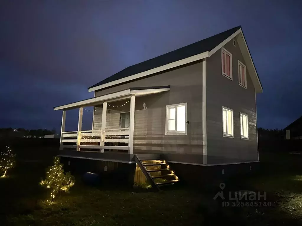 Дом в Ленинградская область, Приозерский район, Петровское с/пос, пос. ... - Фото 1