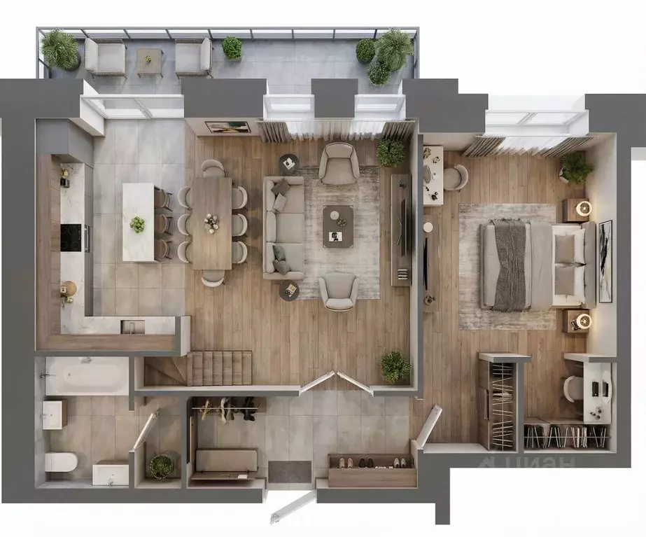 1-к кв. Ярославская область, Ярославль ул. Гудованцева, 1А (78.6 м) - Фото 1