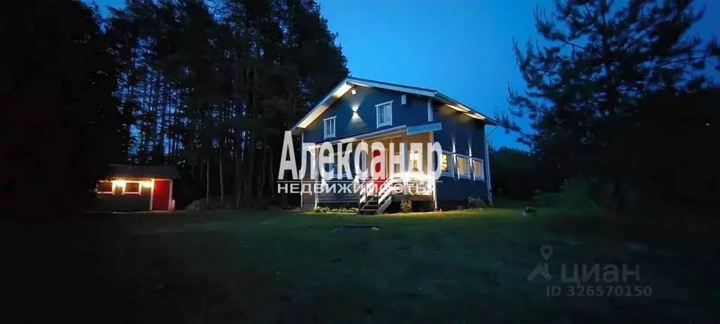 Коттедж в Ленинградская область, Приозерский район, Плодовское с/пос, ... - Фото 2
