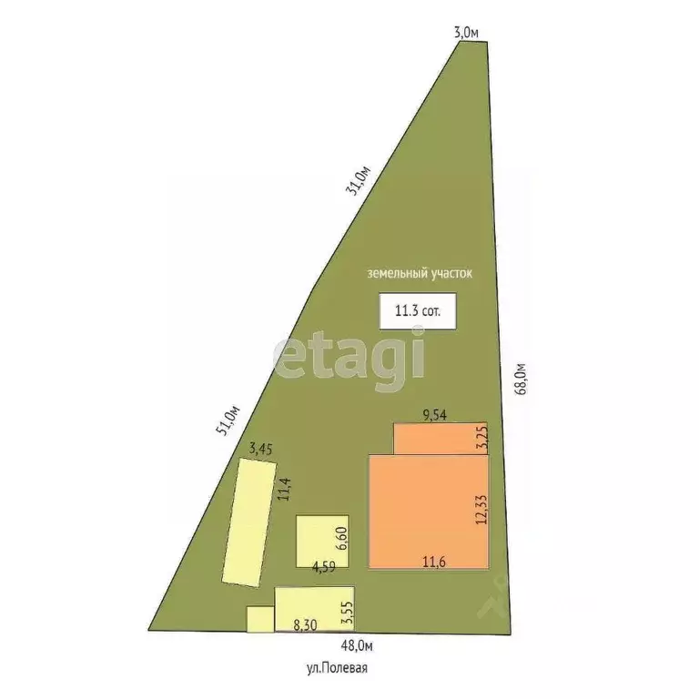 Дом в Крым, Сакский район, с. Орехово ул. Полевая (233 м) - Фото 2