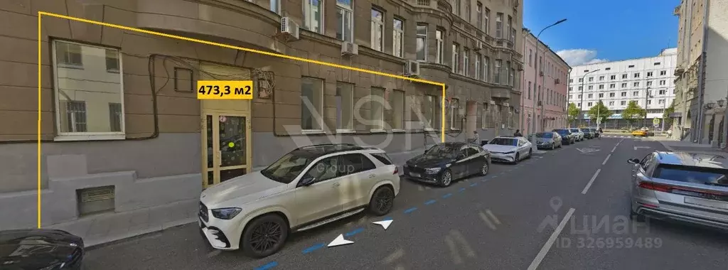 Помещение свободного назначения в Москва пер. Лихов, 5 (473 м) - Фото 1