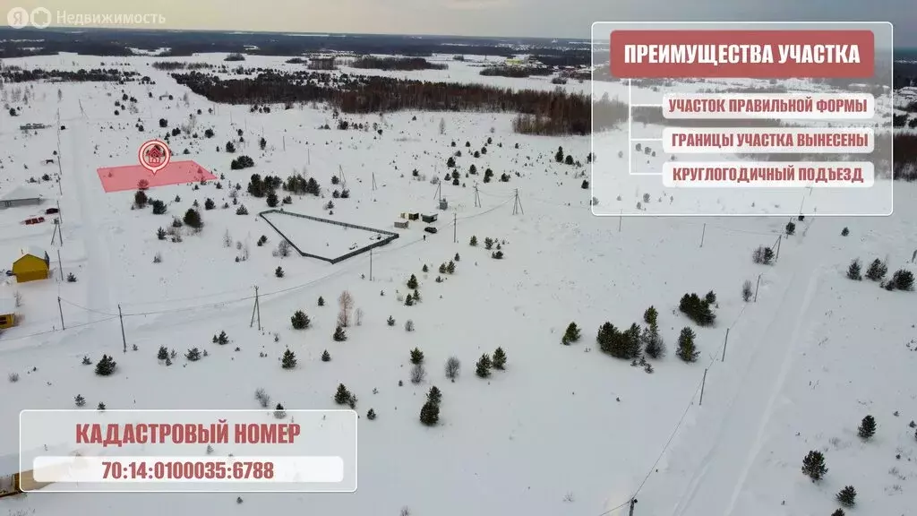 Участок в Томский район, деревня Петровский Участок, улица ... - Фото 2