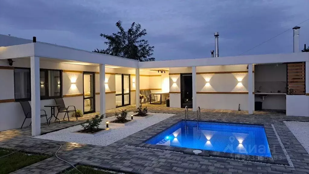 Дом в Краснодарский край, Краснодар А-136, 17-й км (110 м) - Фото 1