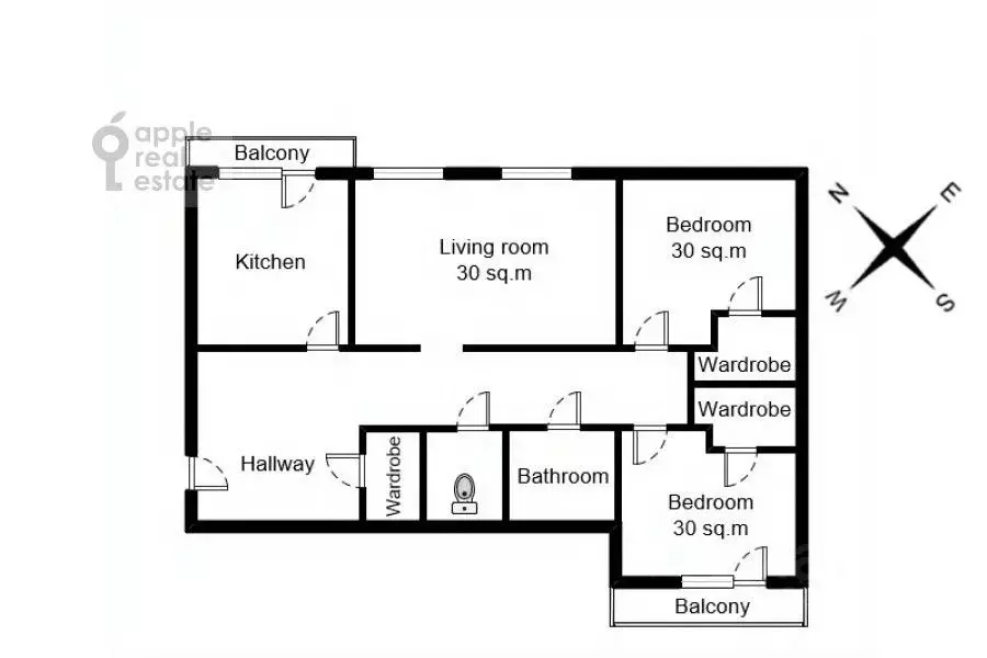 3-к кв. Москва Профсоюзная ул., 25К1 (136.0 м) - Фото 2