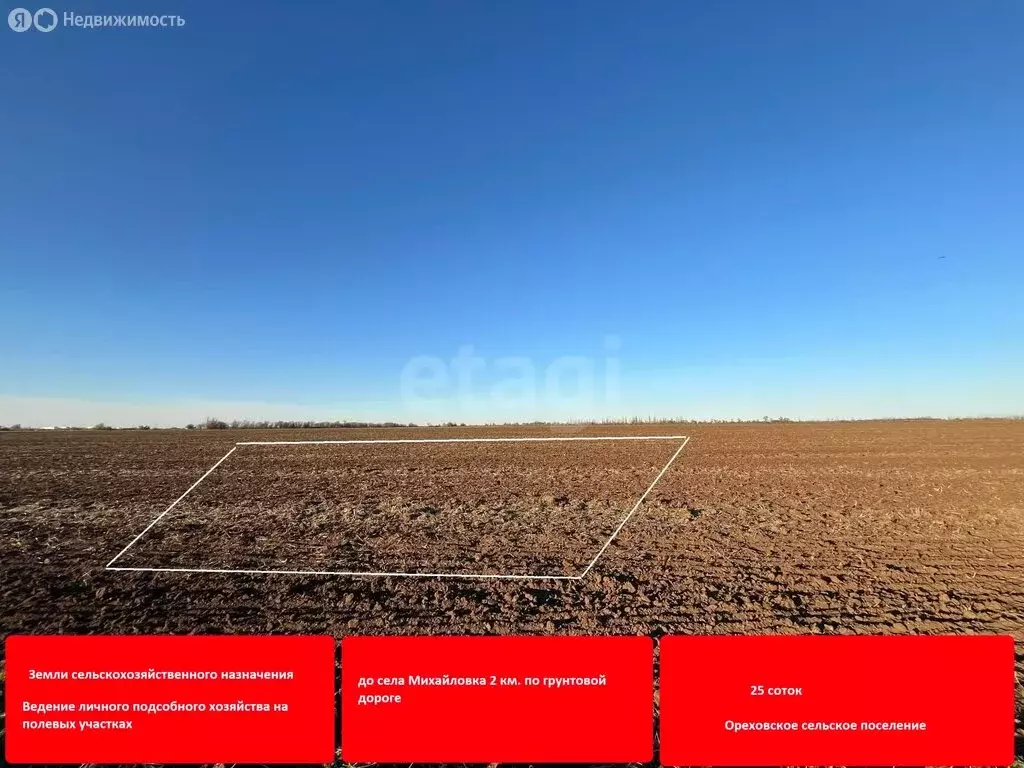 Участок в Сакский район, Ореховское сельское поселение, село ... - Фото 1