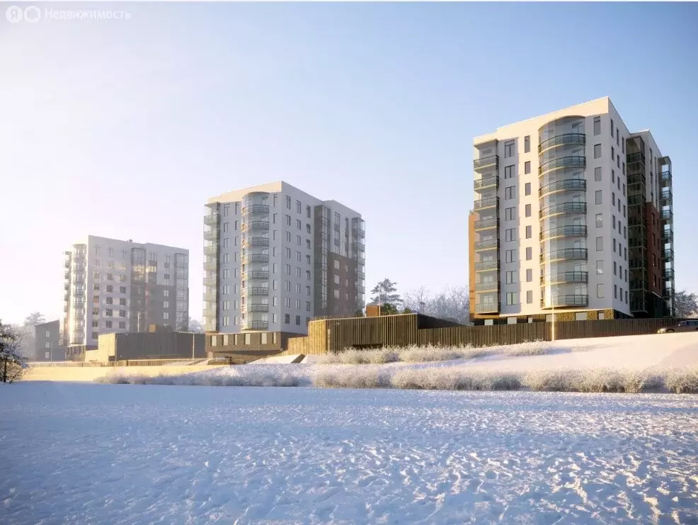 1-комнатная квартира: Выборг, набережная Адмирала Чичагова, 8 (42.2 м) - Фото 1