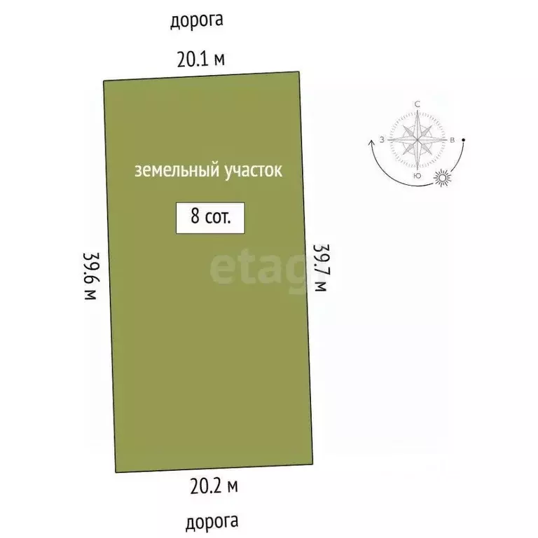 Участок в Тюменская область, Тюменский муниципальный округ, Чикчинское ... - Фото 2