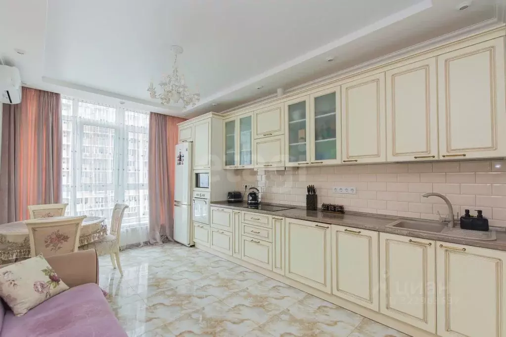 1-к кв. Краснодарский край, Краснодар Фестивальный мкр, Солнечный мкр, ... - Фото 1