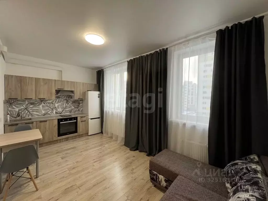 Студия Тюменская область, Тюмень Ставропольская ул., 95 (25.8 м) - Фото 1