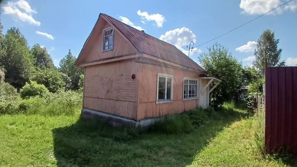 Дом в Ленинградская область, Тихвинское городское поселение, Лесное ... - Фото 1