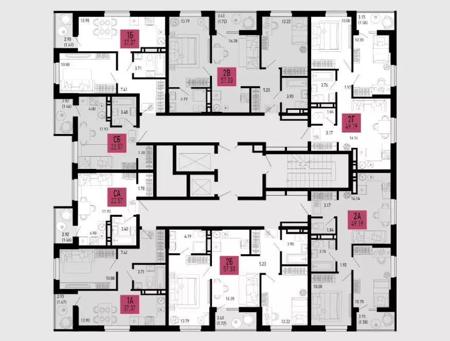 Студия Ростовская область, Аксай  (22.57 м) - Фото 2
