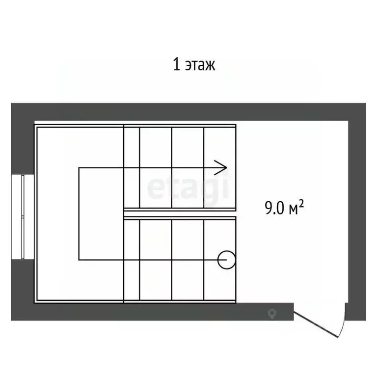 2-к кв. Томская область, Томск просп. Ленина, 180 (75.5 м) - Фото 2
