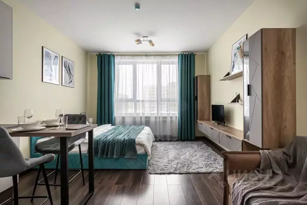 Студия Москва пер. 1-й Котляковский, 4к2 (31.0 м) - Фото 1