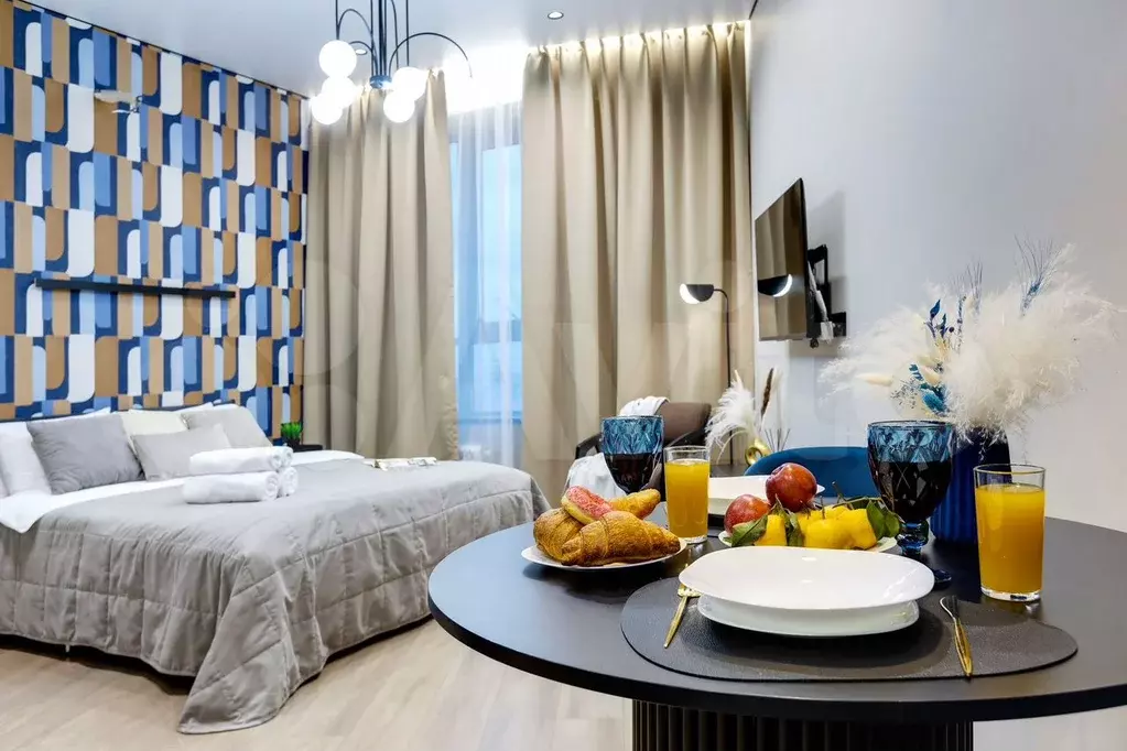 Апартаменты-студия, 28 м, 7/10 эт. - Фото 1