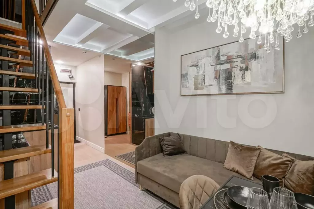 Апартаменты-студия, 40 м, 1/10 эт. - Фото 1