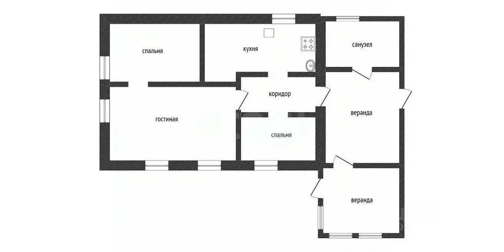 Дом в Смоленская область, Починок Боядинская ул., 17 (81 м) - Фото 2
