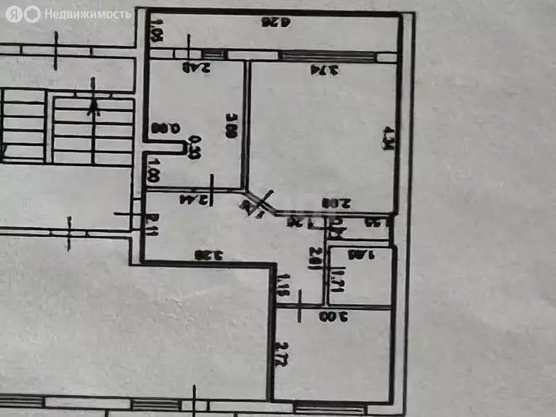 2-комнатная квартира: село Сокуры, Молодёжная улица, 16 (48.6 м) - Фото 1