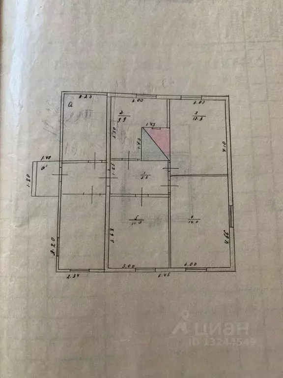 Дом в Ярославская область, Некрасовский муниципальный округ, Бурмакино ... - Фото 1