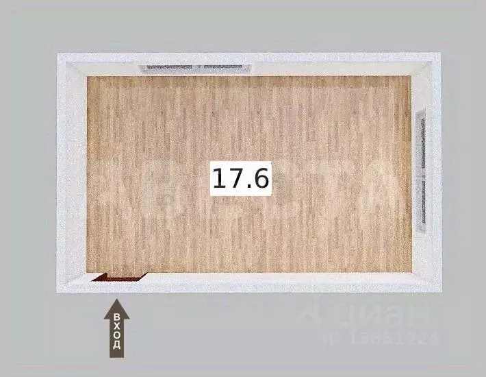 Комната Омская область, Омск ул. 5-я Кордная, 67А (17.6 м) - Фото 2